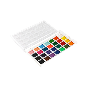 How to use Semi-dry Water Colors