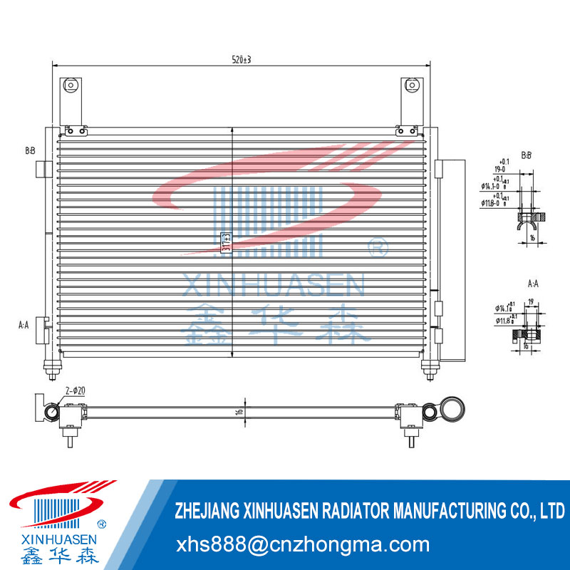 Should the car condenser leak be repaired or replaced